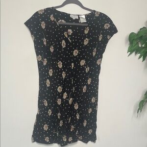 The Masai Clothing Company Black Floral Dress